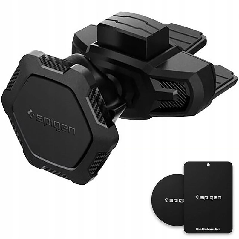 2 x Spigen Magnetický Držiak Do Auta Na CD Slot
