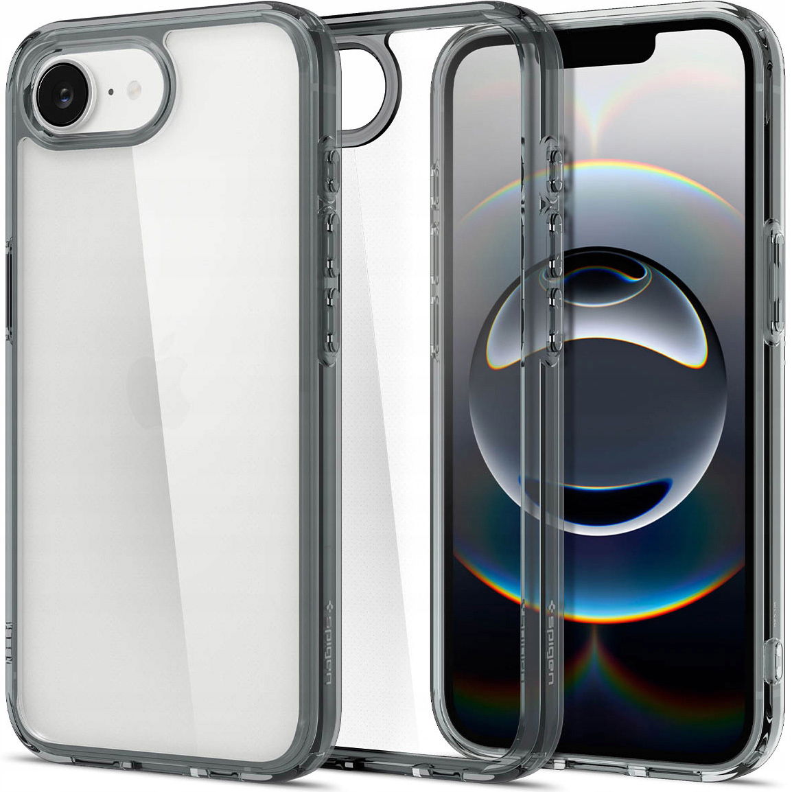 2 x Spigen Ultra Hybrid Apple Pre Iphone 16E Space Crystal