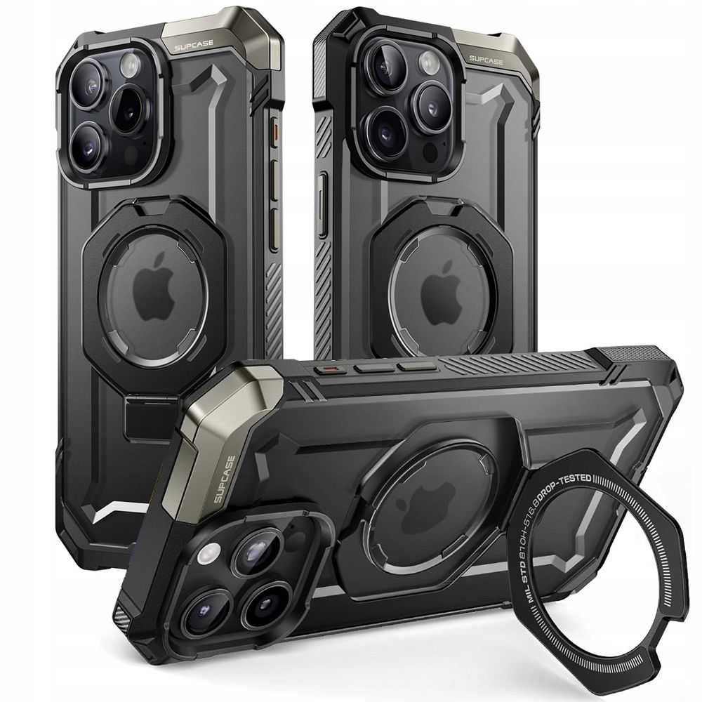 2 x Supcase Odolné Puzdro Case Cover Magsafe S Podstavcom Pre Iphone 16 Pro