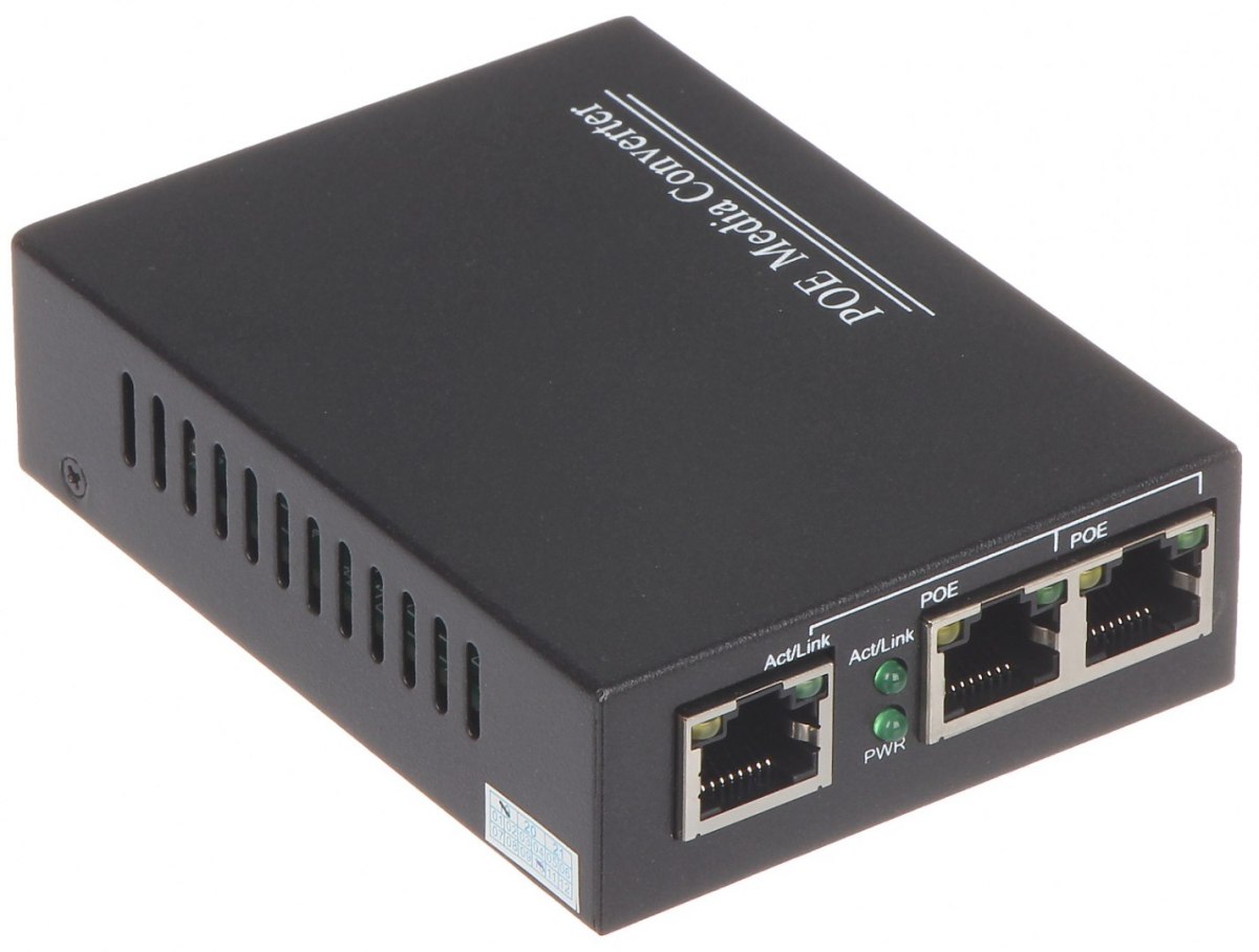 2 x Switch Poe SPS-2P/1 3-PORTOVÝ
