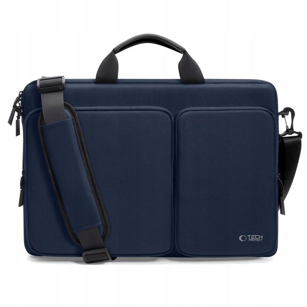 2 x Taška Tech-protect Defender Bag 17 Pre Notebook Modrá, Odolná