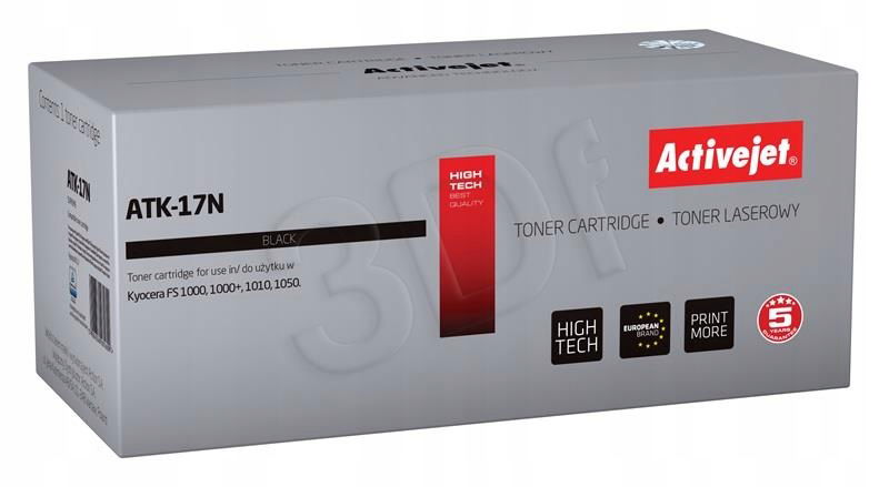 2 x Toner pre Kyocera TK-17 TK17 ActiveJet ATK-17N Bk