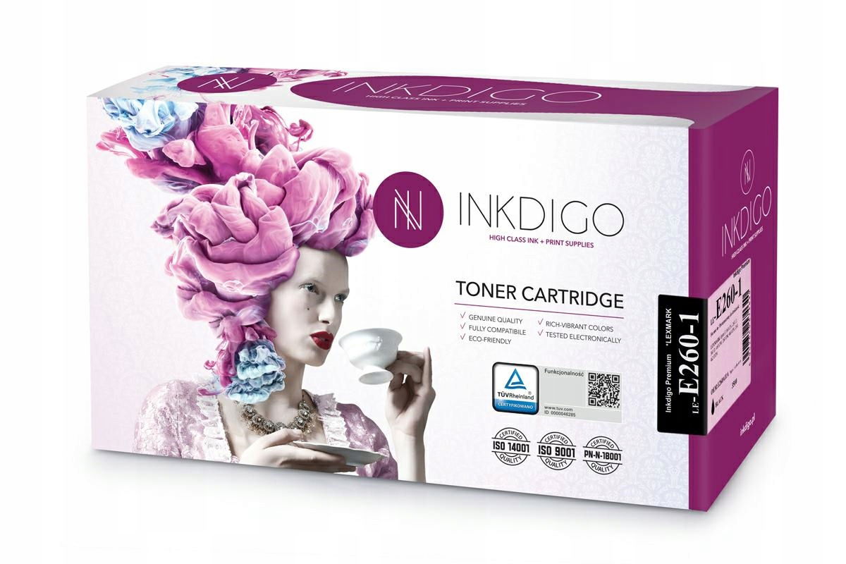 2 x Toner pre Lexmark E260A11E Inkdigo LE-E260-1 čierny