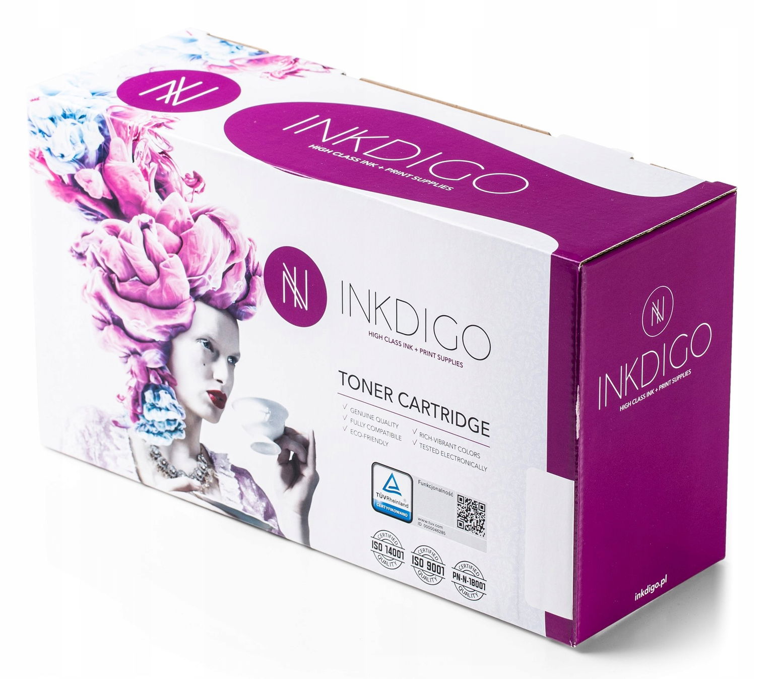2 x Toner pre Oki 106R04348 čierny Inkdigo 3000 strán