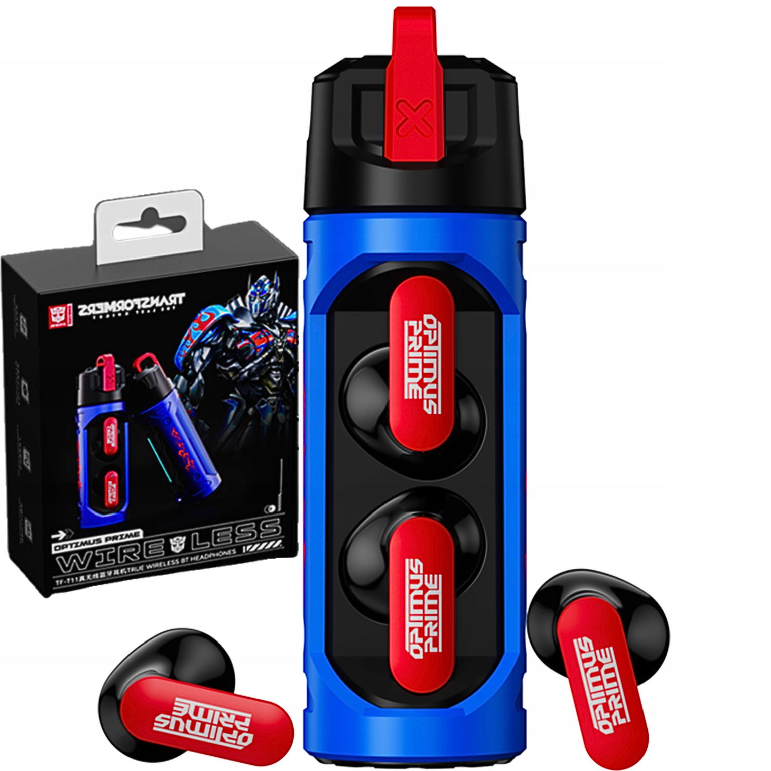 2 x Transformers Tf-t11 Bezdrôtové slúchadlá do uší Bluetooth 5.4 IPX5