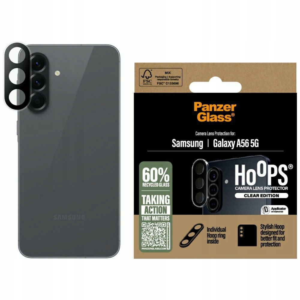 2 x Tvrdené sklo na objektív PanzerGlass Hoops Lens Protector pre Samsung
