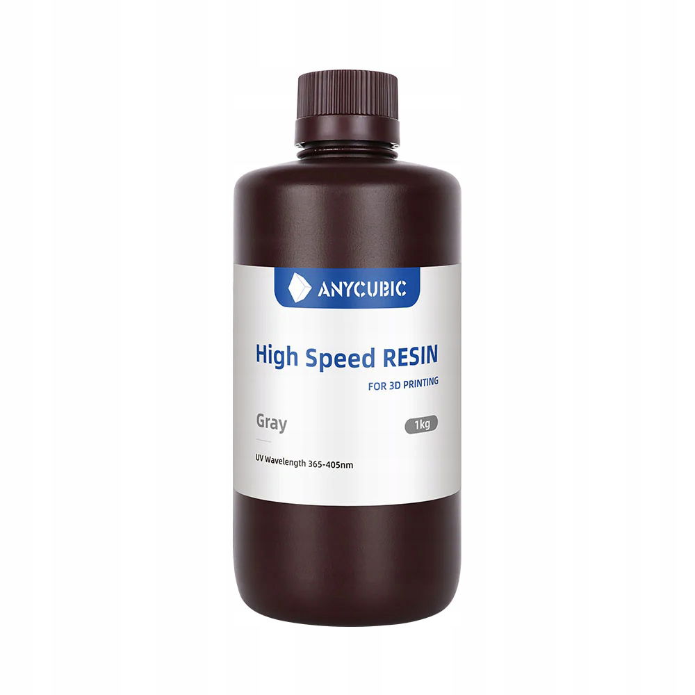 2 x Uv živica Anycubic High Speed 2.0 Grey Sivá 1 l 1 kg
