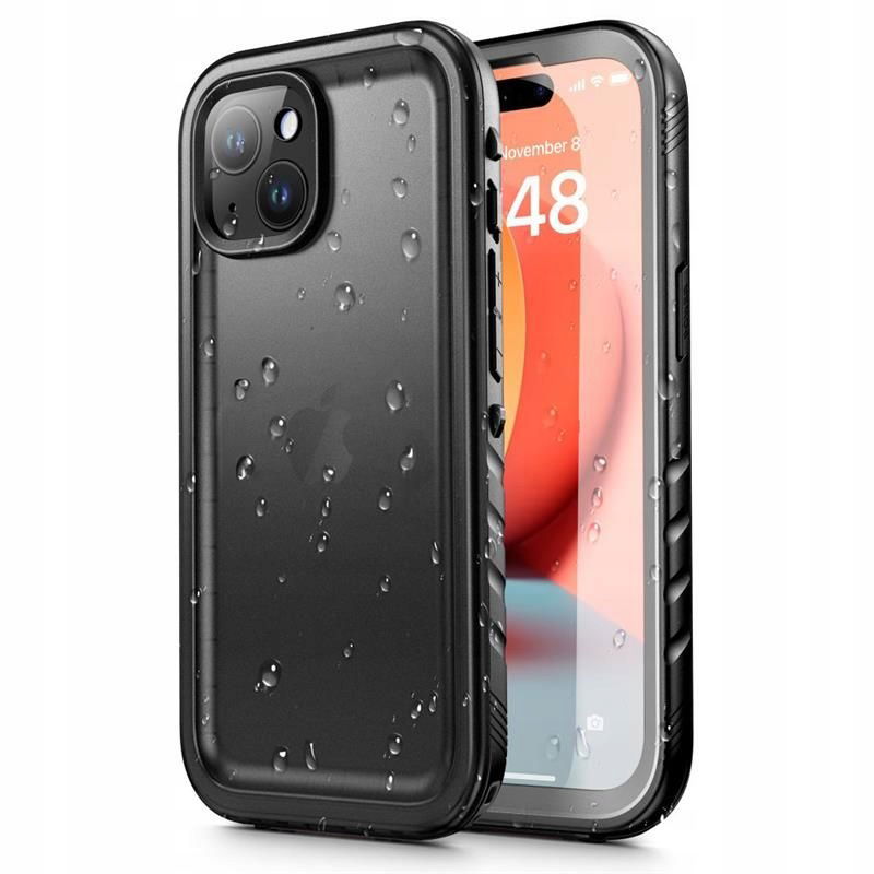 2 x Vodotesné Puzdro Tech-protect Shellbox IP68 Pre Iphone 15 Čierne Case