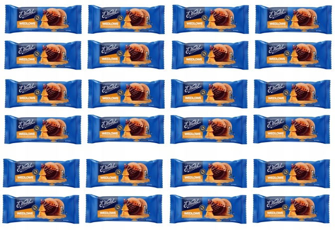 24 x 147 g Wedel Wedlove Piškóty v čokoláde s pomarančom Karton
