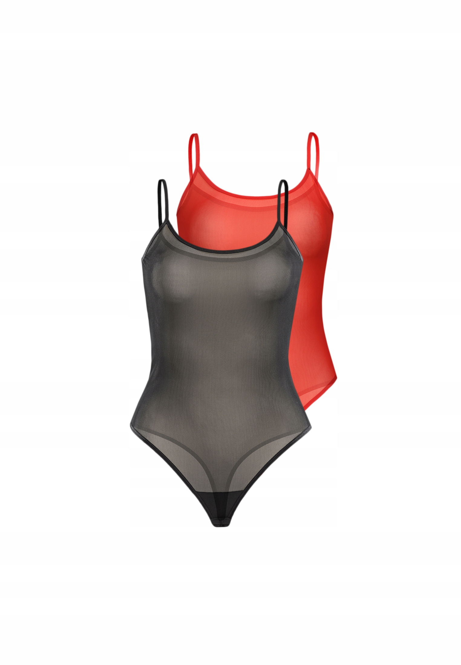 2Pack body zo sieťoviny na ramienkach Sophi Teyli