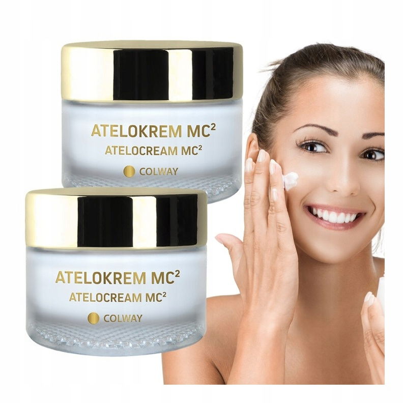 2x AteloKrém MC2 Colway viacúčelový na tvár Atelo deň a noc 50 ml