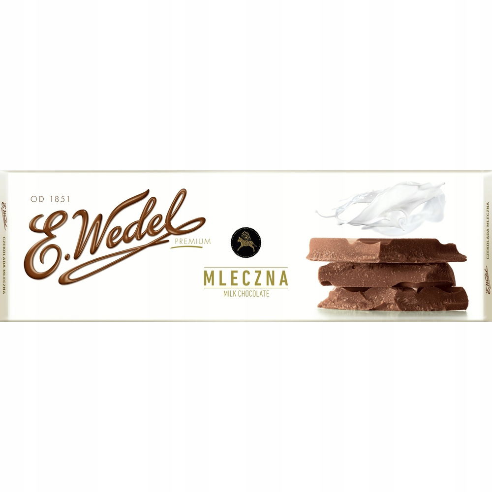 2x E.Wedel Mliečna čokoláda 220 g