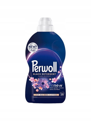2X Perwoll Renew Black Dark Bloom Tekutý prací prostriedok na tmavé tkaniny 1L