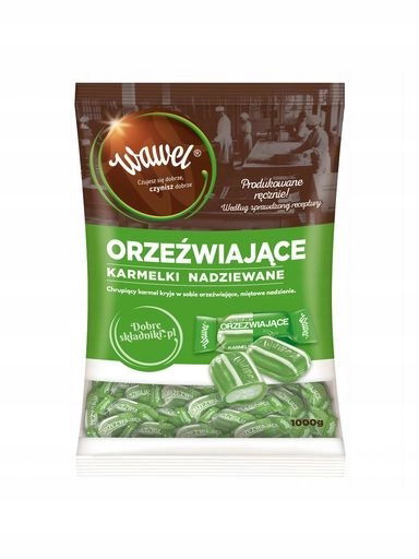 2x Wawel Mätové cukríky osviežujúce 1 kg