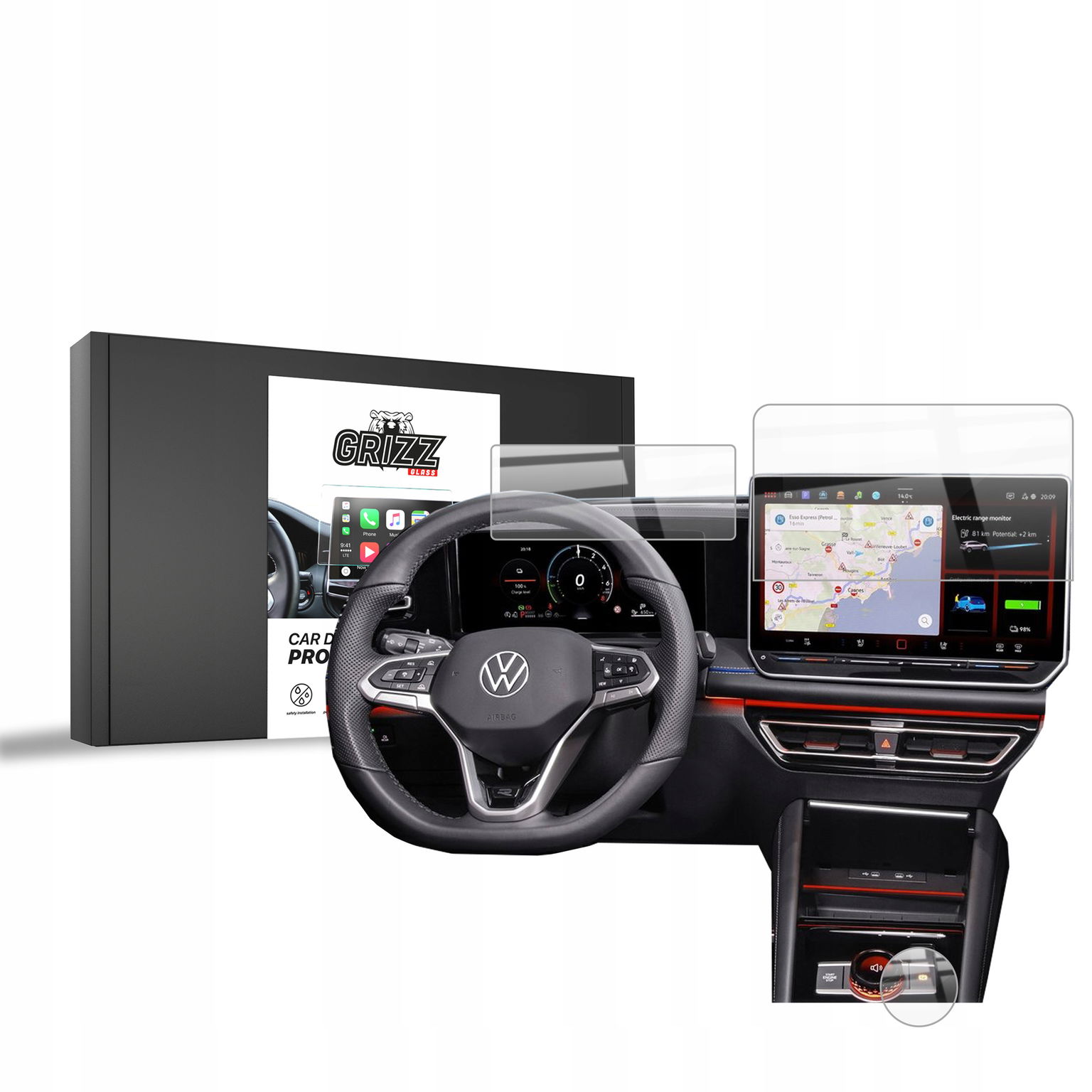 3v1 Keramická Fólia pre Volkswagen Vw Tayron 15" (2024-2025)