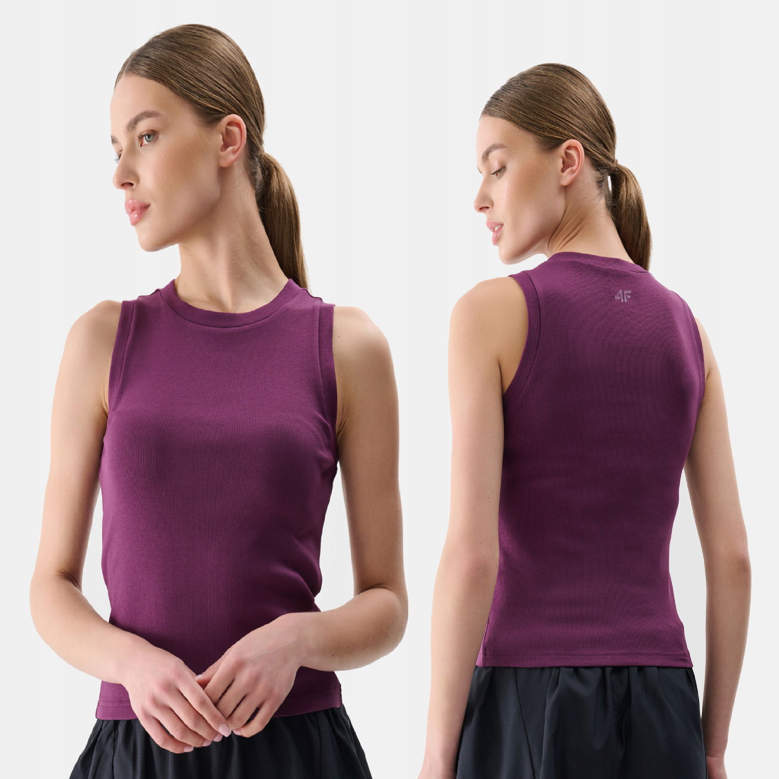 4F Dámske Tričko Top Xs TSLEF132 SS25