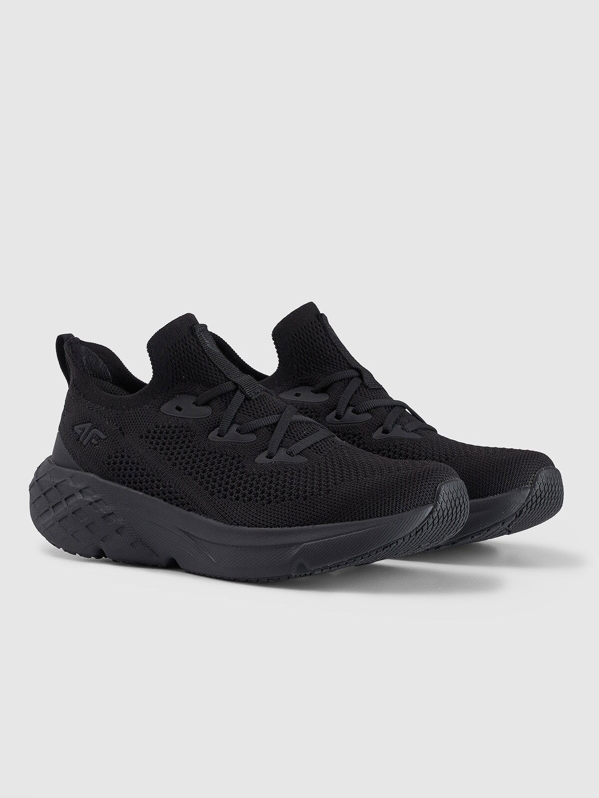 4F Nízke tenisky Velocity E-knit dámske čierne 39