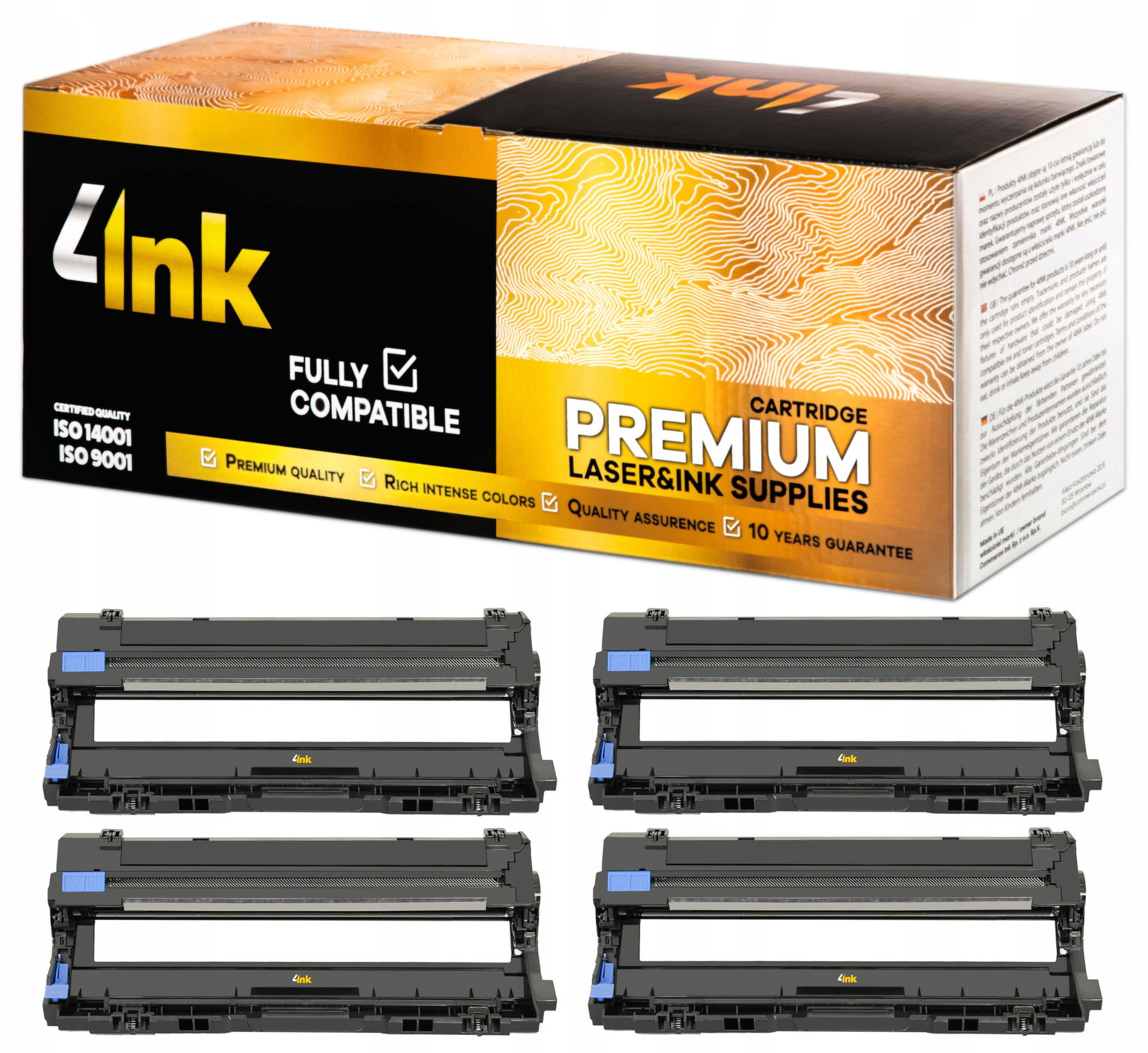 4x Bubon Pre Brother DR-241 DCP-9015CDW DCP-9020CDW