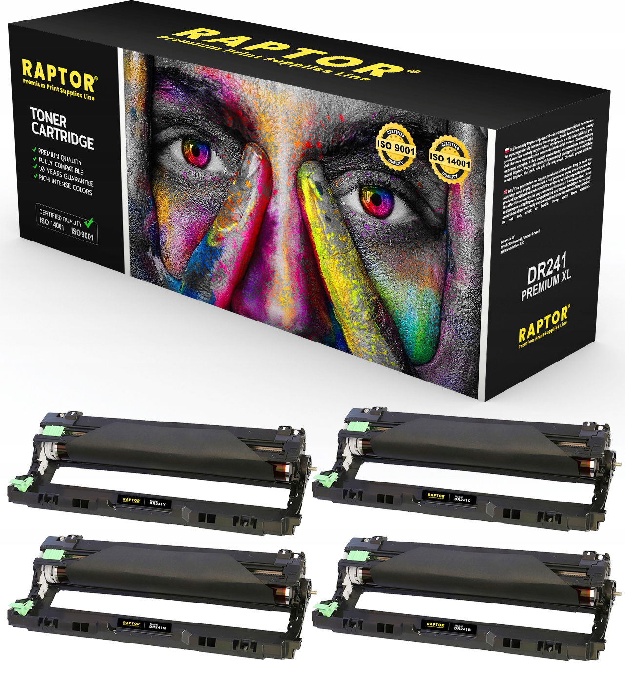 4x Bubon Pre Brother DR241 MFC-9342CDW DCP-9015CDW