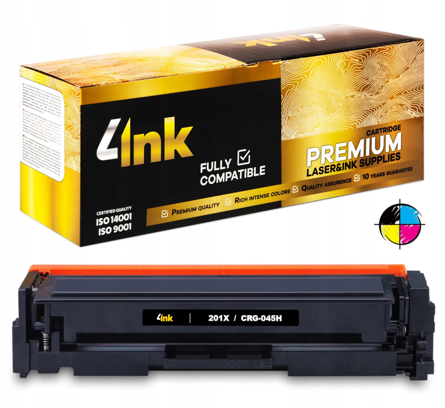 4x toner 4INK pre tlačiareň Canon MF635Cx MF636Cdwt