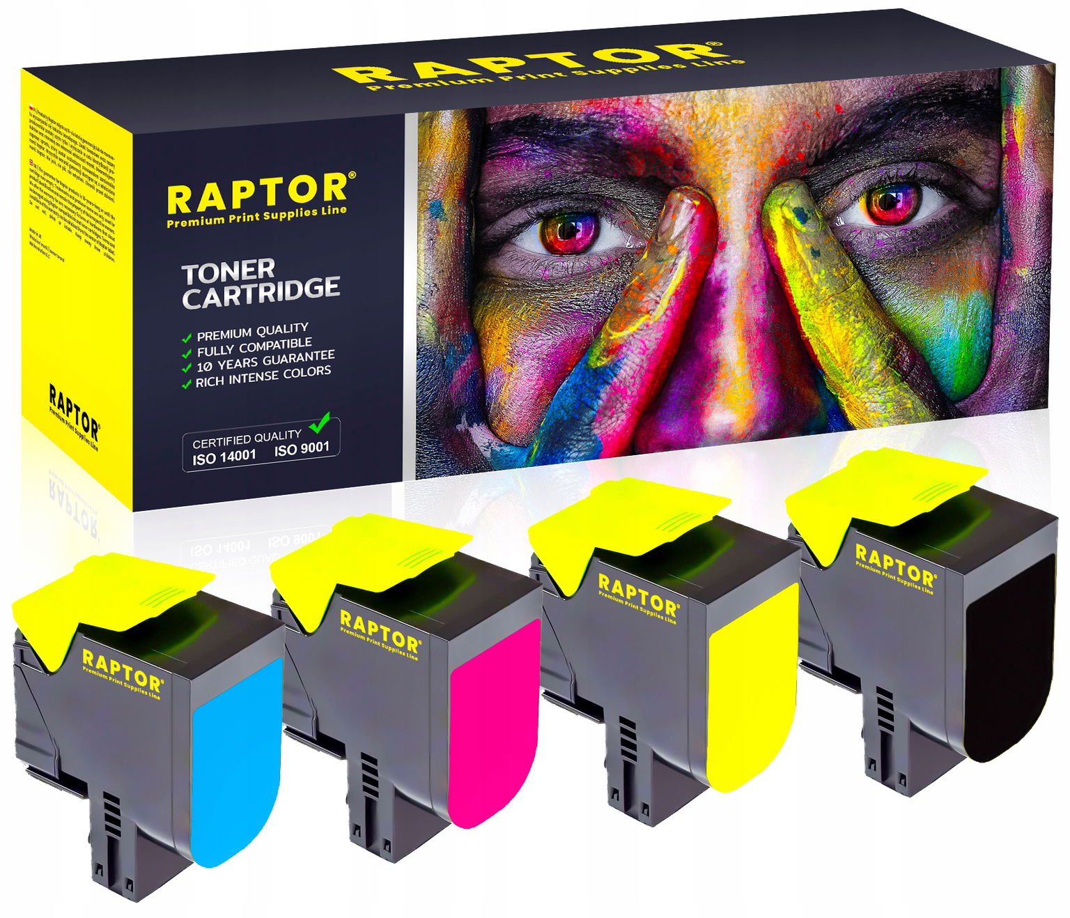 4x toner pre Lexmark CX510de, CX510dhe, CX510dthe