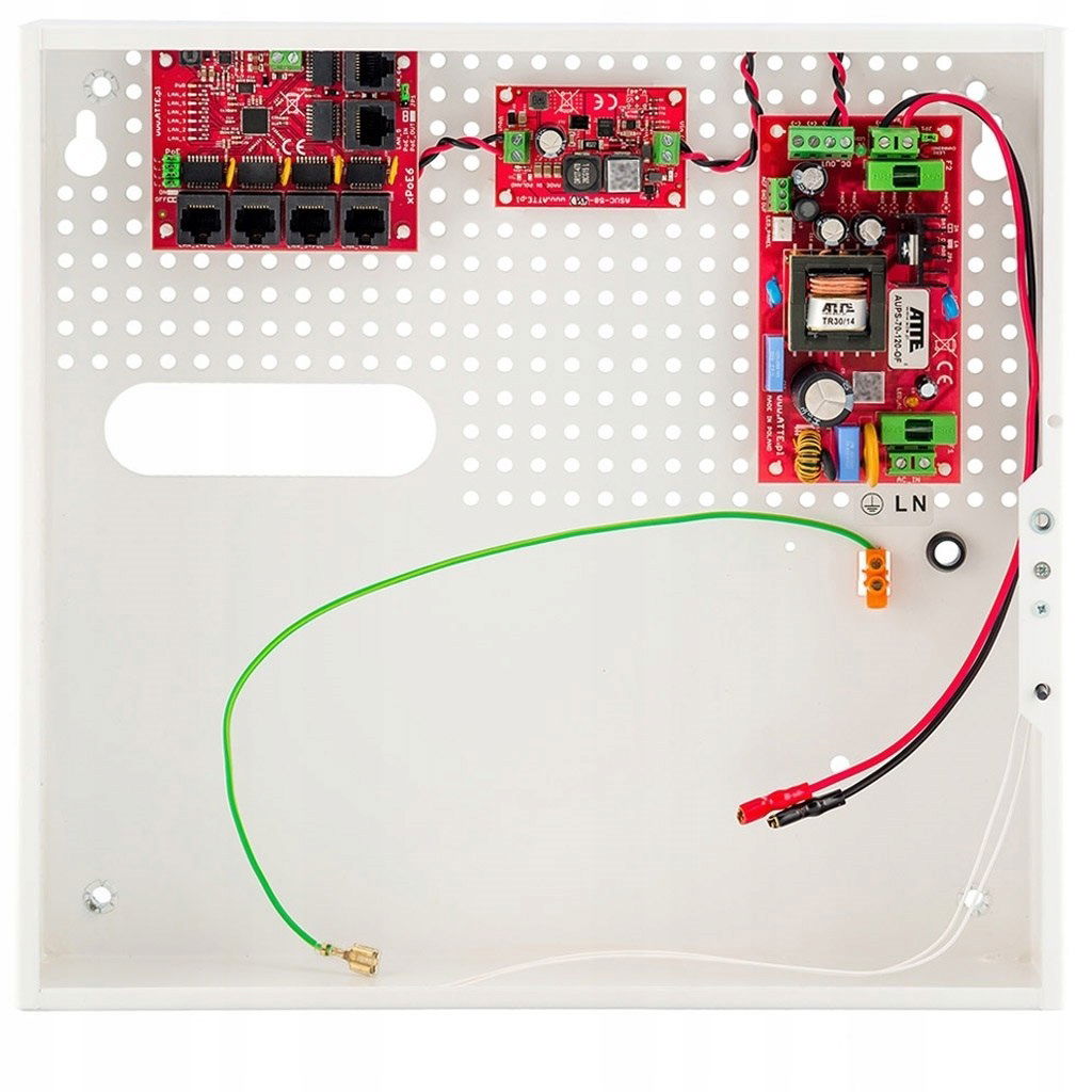 5-PORTOVÝ Poe Switch S Vyrovnávacím Napájaním Atte A