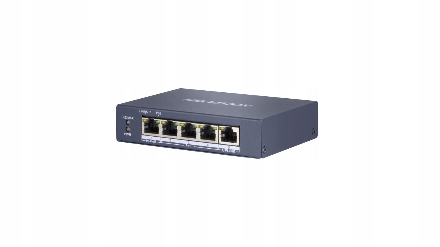 5-portový prepínač PoE DS-3E0505HP-E Hikvision