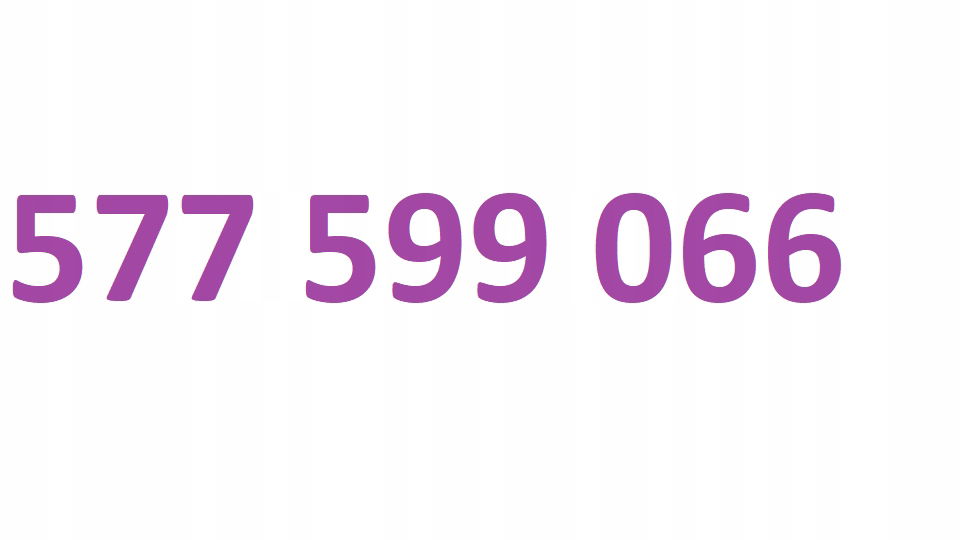 577 599 066 Zlatá Číslo Play