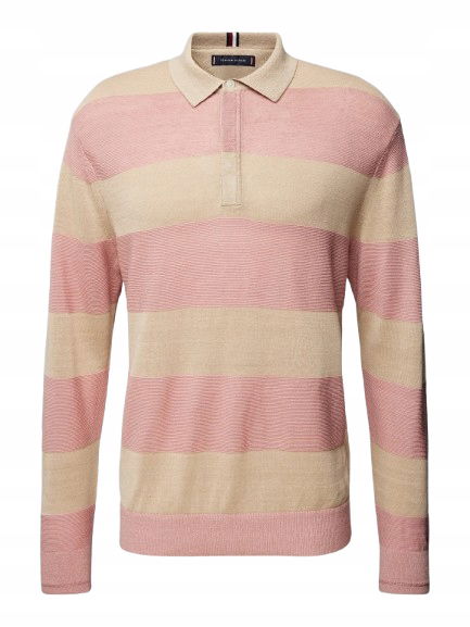 -57% Tommy Hilfiger Pánsky Sveter DC Premium Linen L