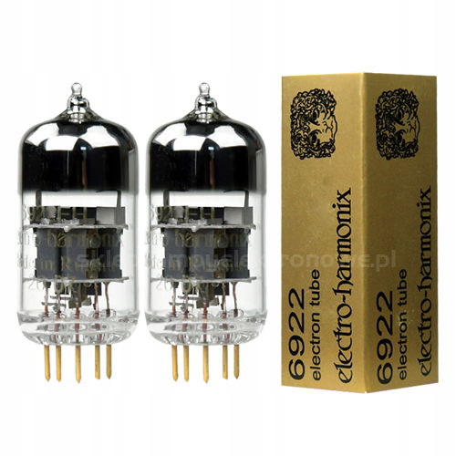 6922 ECC88 E88CC Eh Electro-Harmonix Gold 2 ks vybraný pár