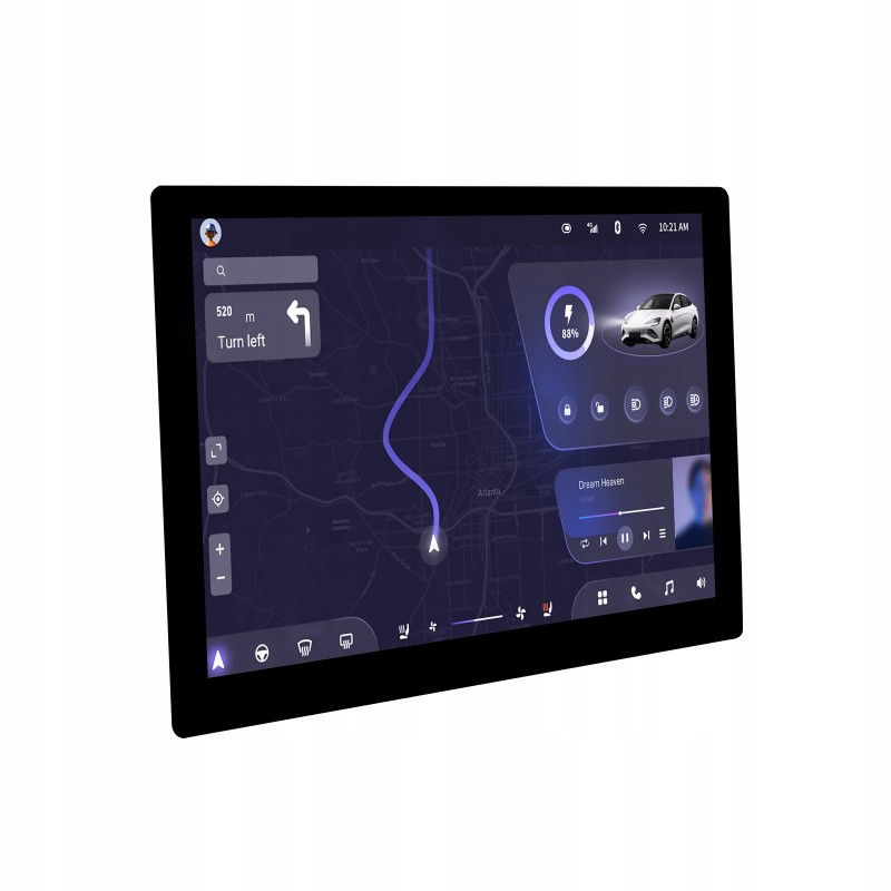 7" displej 1024 × 600 Qled Hdmi dotykový panel pre Raspberry Pi