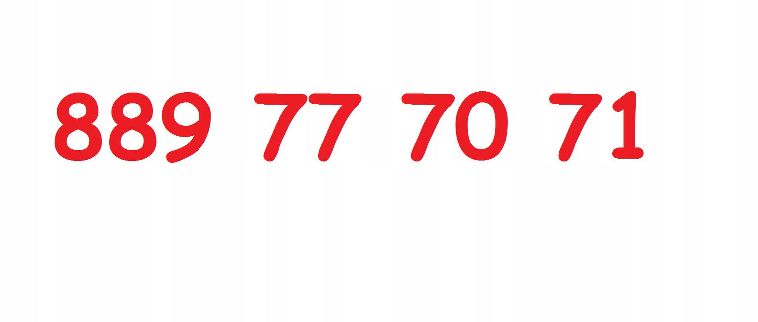 889 777 071 Zlaté Číslo T-Mobile Heyah