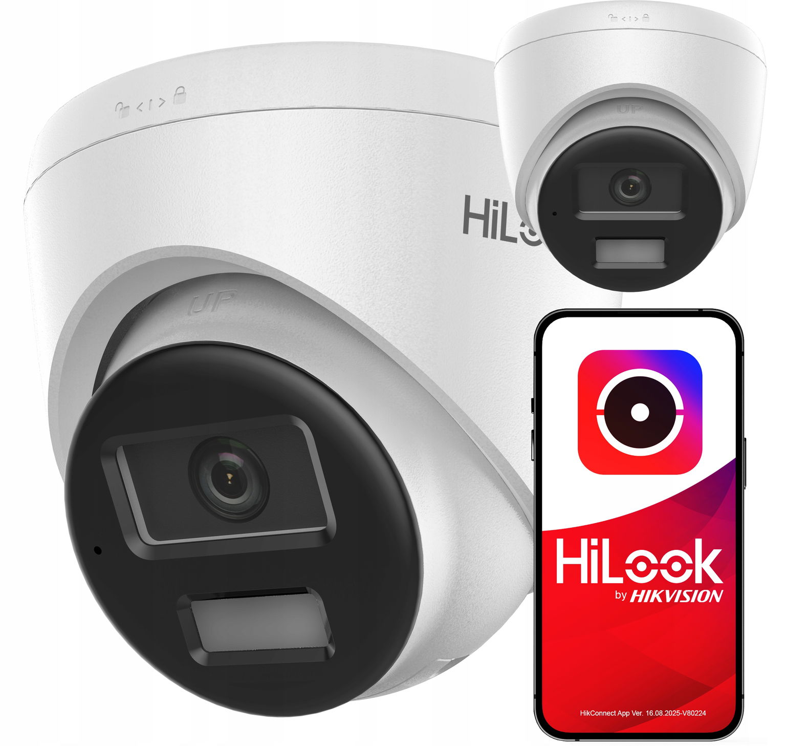 8MPx vonkajšia Ip kamera IPC-T280HA-LUF/SL Mikrofón HiLook od Hikvision