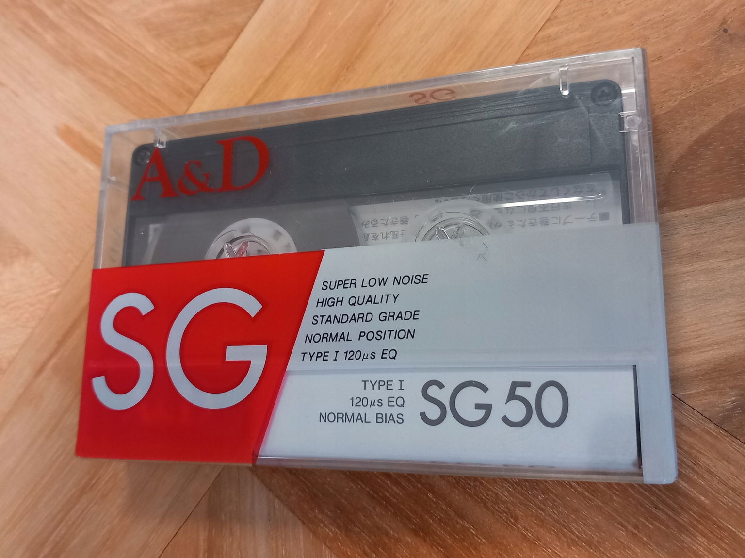 A&d Sg 50/AKAI Magnetofónová kazeta