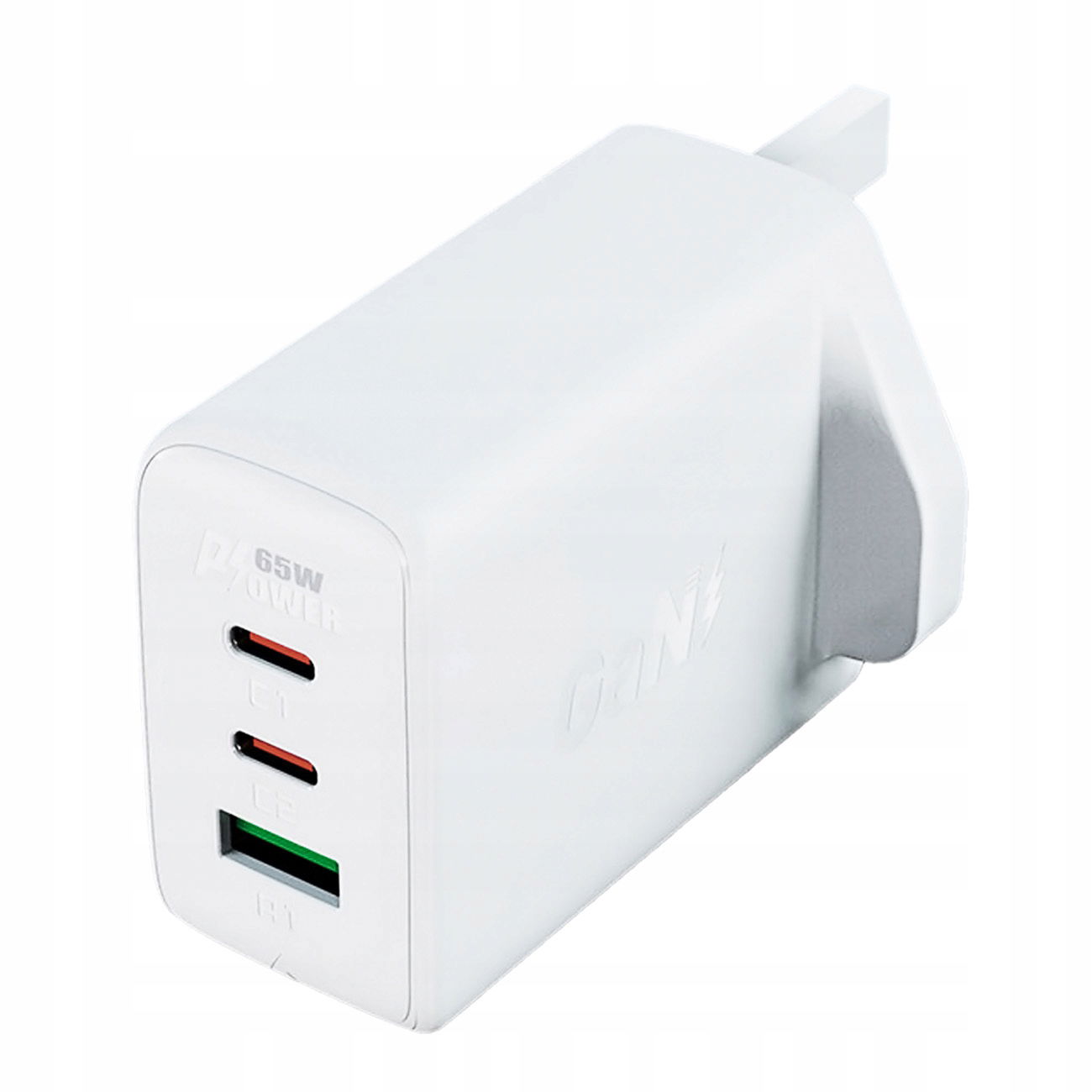 Acefast Nabíjačka Sieťová GaN 65W 3 porty 1x Usb 2x Usb-c Pd Zástrčka Uk
