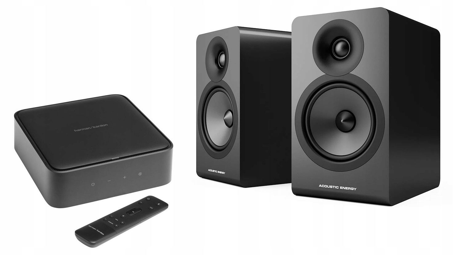 Acoustic Energy AE100² Black Harman Kardon Citation Amp Vynikajúci Set