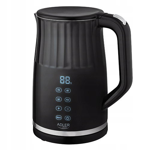 Ad 1350 Led kovová kanvica s reguláciou teploty 1,7L