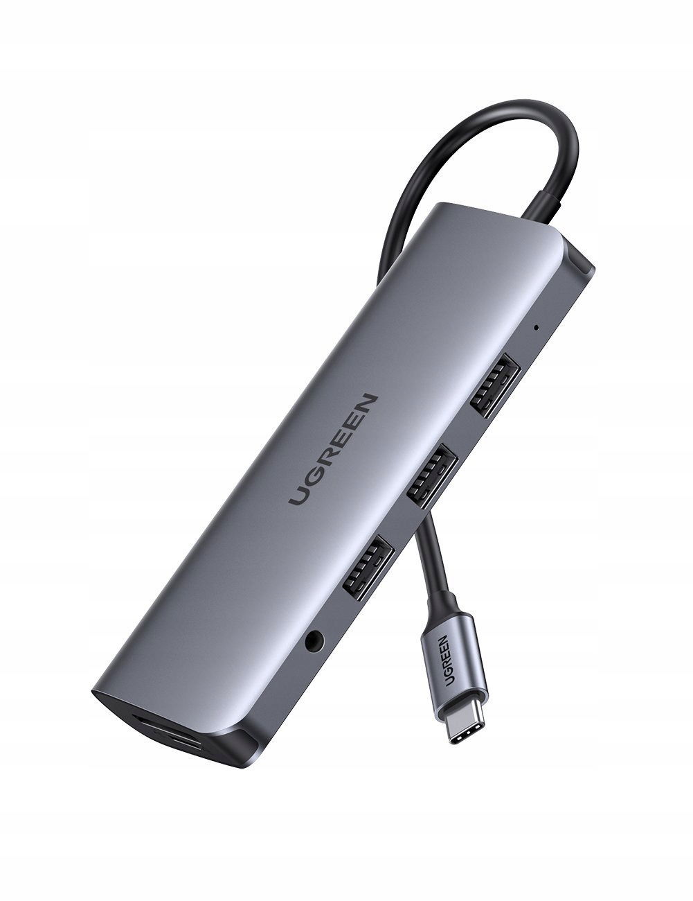 Adaptér 10v1 Ugreen Hub Usb-c Hdmi USB3.0 RJ45 Vga
