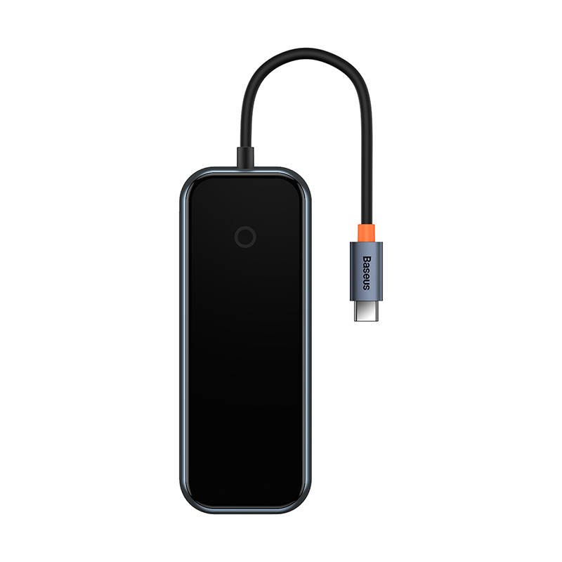 Adaptér 4v1 Baseus Usb-c hub na 4xUSB 3.0 (tmavý)