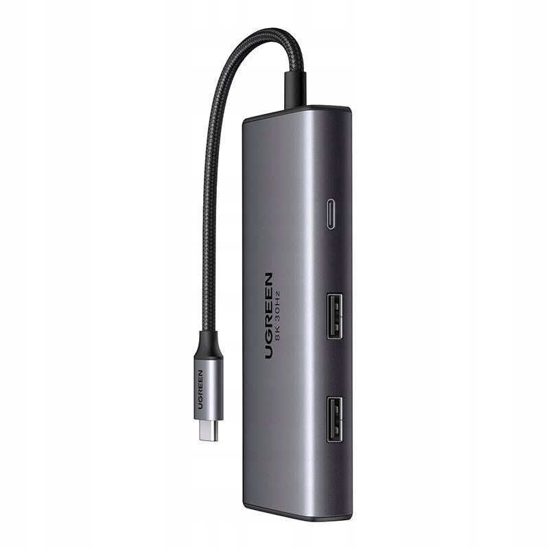 Adaptér 6v1 Ugreen CM498 Usb hub na 2x Usb-a 3.0, Usb-c 3.0, 2xHDMI, Pd