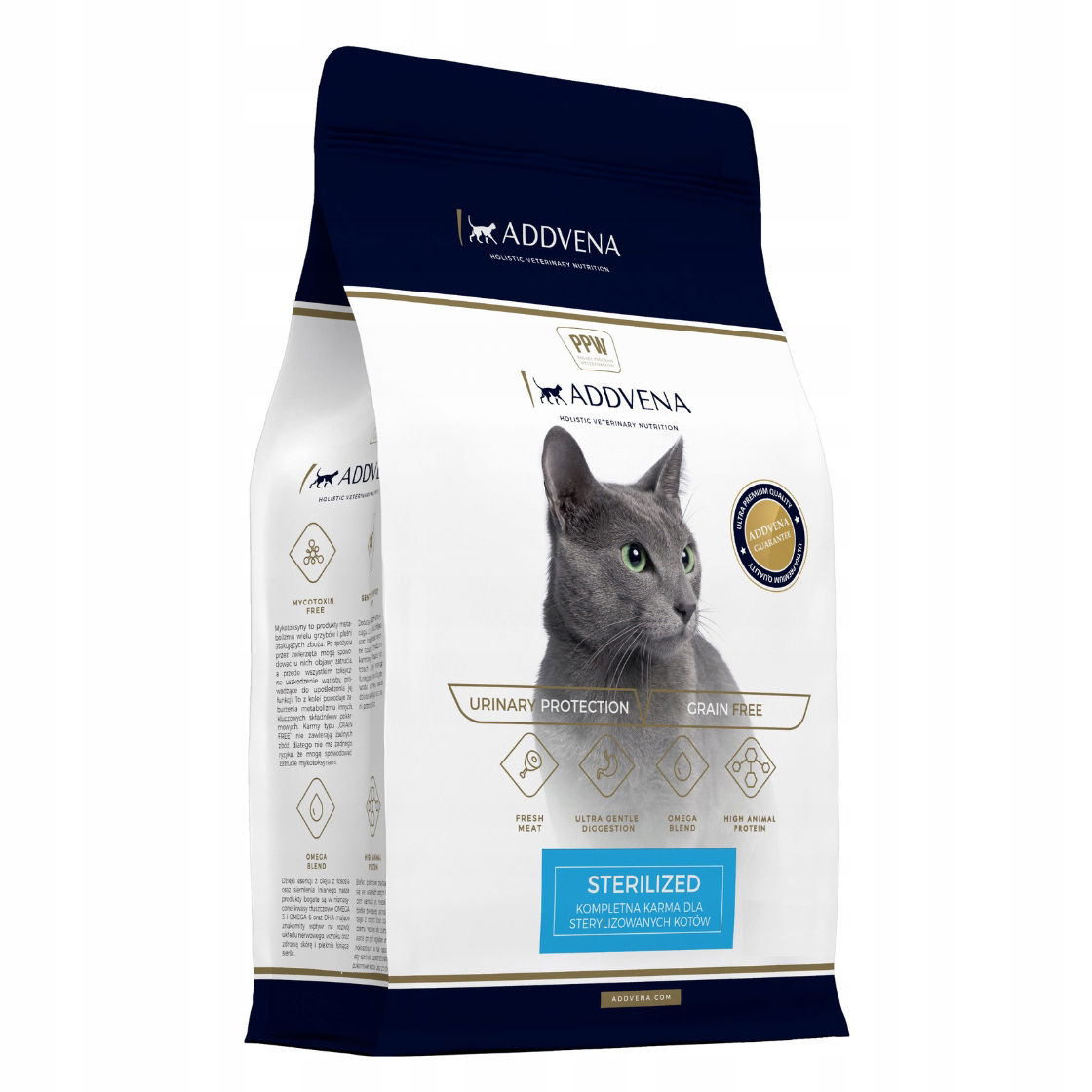 Addvena Cat Sterilized 1,2 kg suché krmivo pre sterilizované mačky