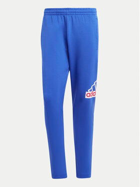 Adidas Pánske teplákové nohavice modré IS9594