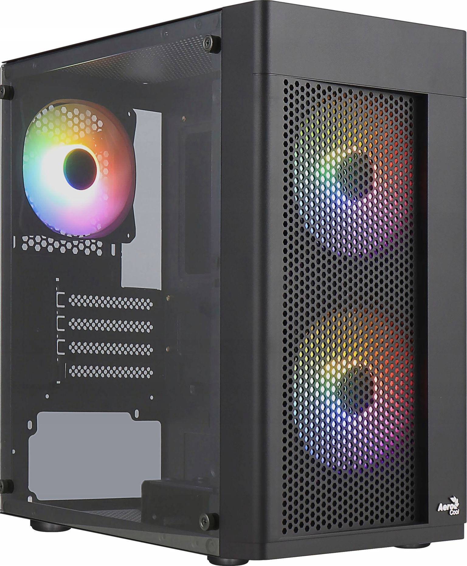 Aerocool Hexform Mini Tower čierny