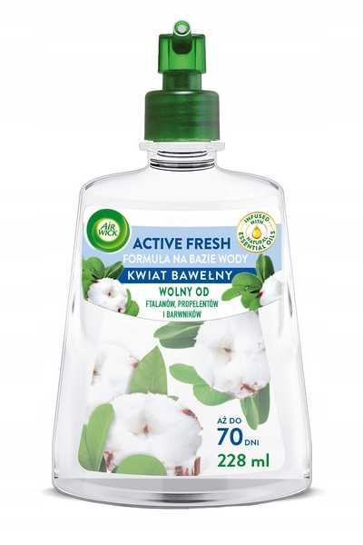 Air Wick Active Fresh Náplň Kvet bavlny/Fresh Cotton 228 ml