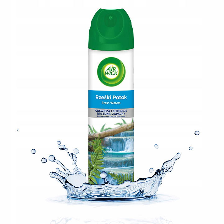 Air Wick osviežovač vzduchu v spreji s vôňou Rześki Potok 300 ml
