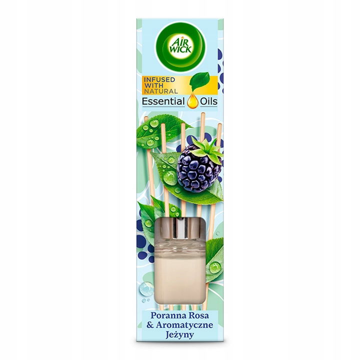 Air Wick Voňavé tyčinky Ranná Rosa & Aromatické ostružiny 40 ml