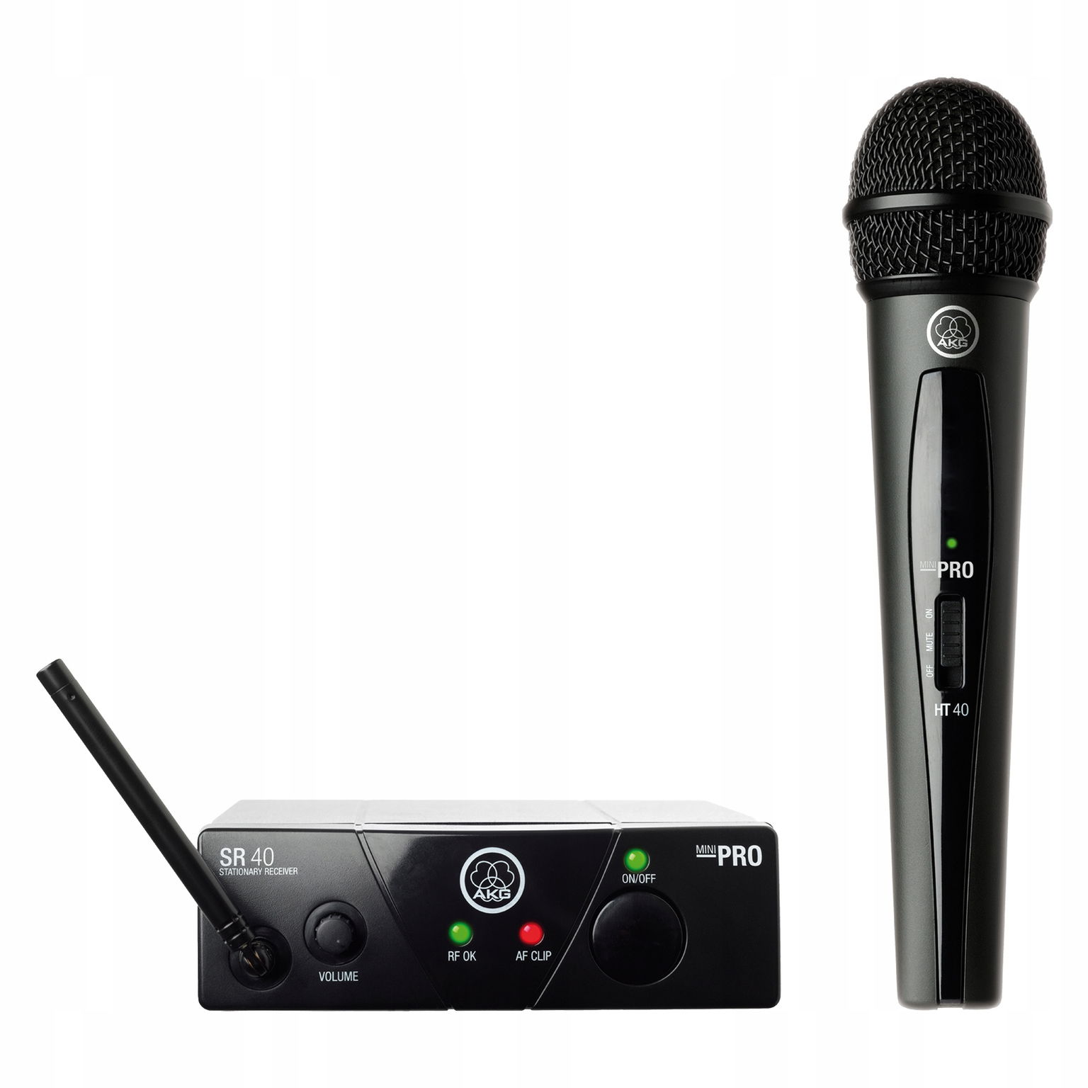Akg WMS40 Mini Vocal Set Bd US25C Bezdrôtový Systém 539,3 Mhz