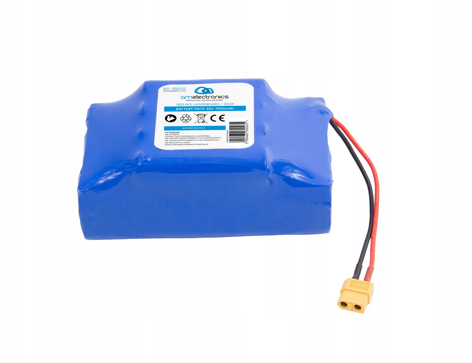 Akumulátor 36V 7000 mAh Li-Ion elektrická doska (0252)