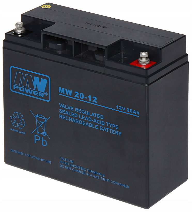 Akumulátor Mw 20-12 Agm 12V/20AH-MW