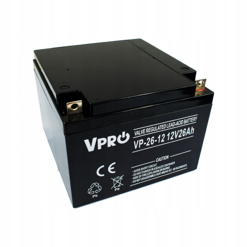 Akumulátor Volt Polska Agm Vpro 12V 26Ah